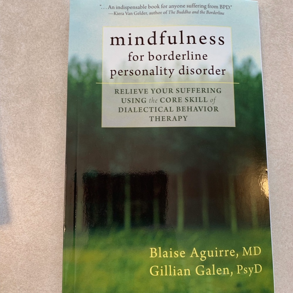 Mindfulness for Borderline Personality Disorder